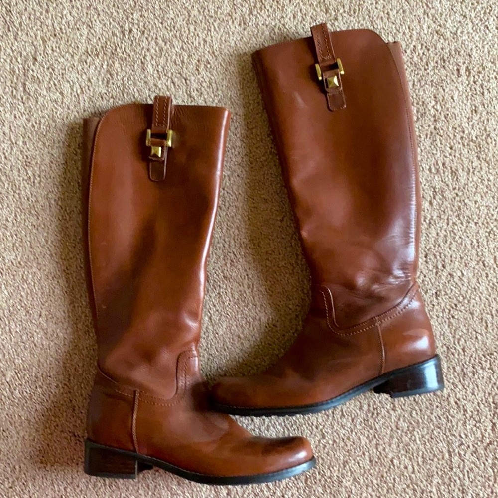 Blondo Velvet leather Riding Boots
